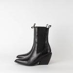 Day Birger Mikkelsen Black Slim Ankle Cowboy Boot
