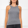 Toteme Grey Cotton Tank Top