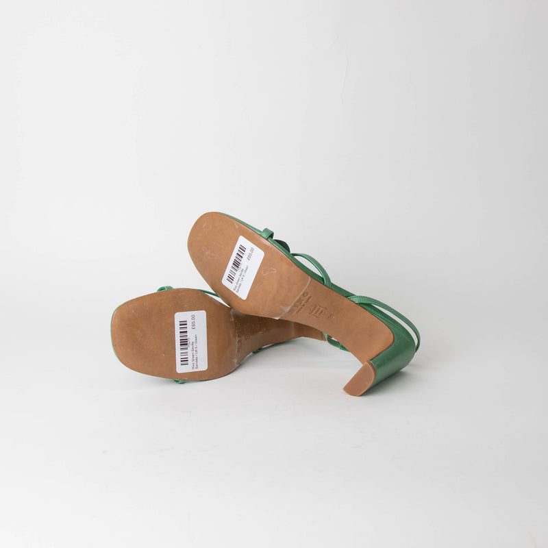 Rixo Green Seville Sandals