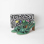 Rixo Green Seville Sandals