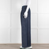 Weekend Max Mara Blue Denim Wide Leg Jeans