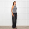 Toteme Grey Cotton Tank Top