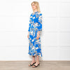 Lollys Laundry Multicolour Button Front Dress With Birds and Floral Print