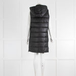 Rino & Pelle Black Faux Leather Gilet