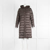Rino & Pelle Khaki Puffa Coat With Faux Fur Hood