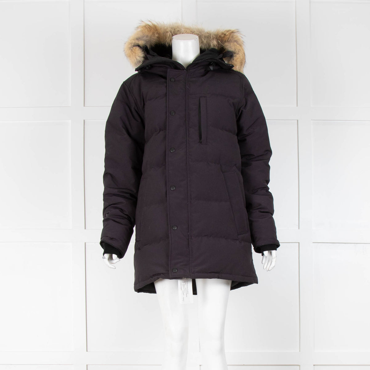 Canada Goose Mens Navy Carson Parka Coat