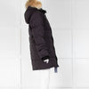 Canada Goose Mens Navy Carson Parka Coat