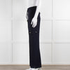 Me+Em Navy Blue Side Pockets Elasticated Waist Trousers