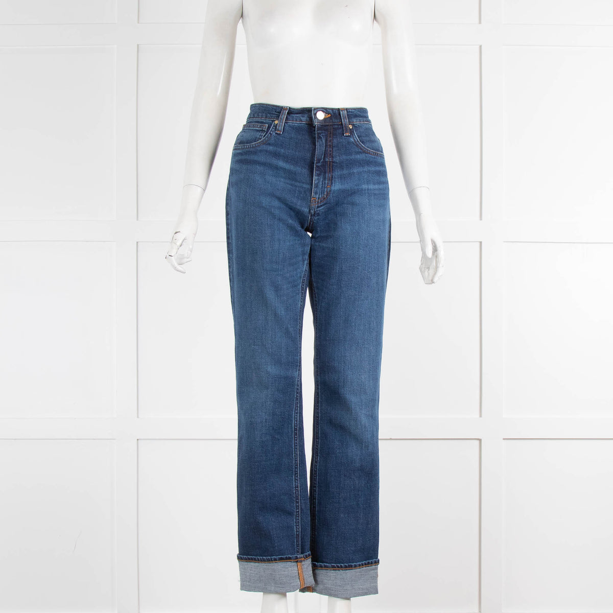 Me + Em Dark Wash Wide Leg Jeans