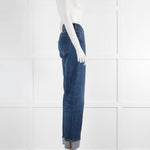 Me + Em Dark Wash Wide Leg Jeans