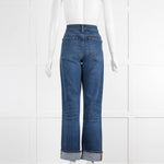 Me + Em Dark Wash Wide Leg Jeans