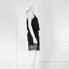 Zadig & Voltaire Black Silk Satin Playsuit