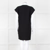 Barbara Bui Black Sleeveless Wrap Mini Dress