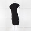 Barbara Bui Black Sleeveless Wrap Mini Dress