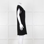 Barbara Bui Black Sleeveless Wrap Mini Dress