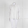 Thierry Colson White On White Print Pyjama Style Shirt