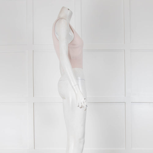 White + Warren Rose Quartz Cashmere Crop Top