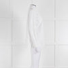 Thierry Colson White On White Print Pyjama Style Shirt