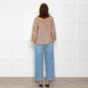 Doen Cream Floral Agotha Top