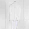Thierry Colson White On White Print Pyjama Style Shirt