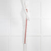 Ba&sh Cream Cropped Jean With Red Side Stripe