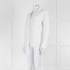 Thierry Colson White On White Print Pyjama Style Shirt