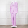 Kitri Lilac Linen Trousers