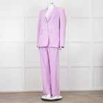Kitri Lilac Linen Trousers