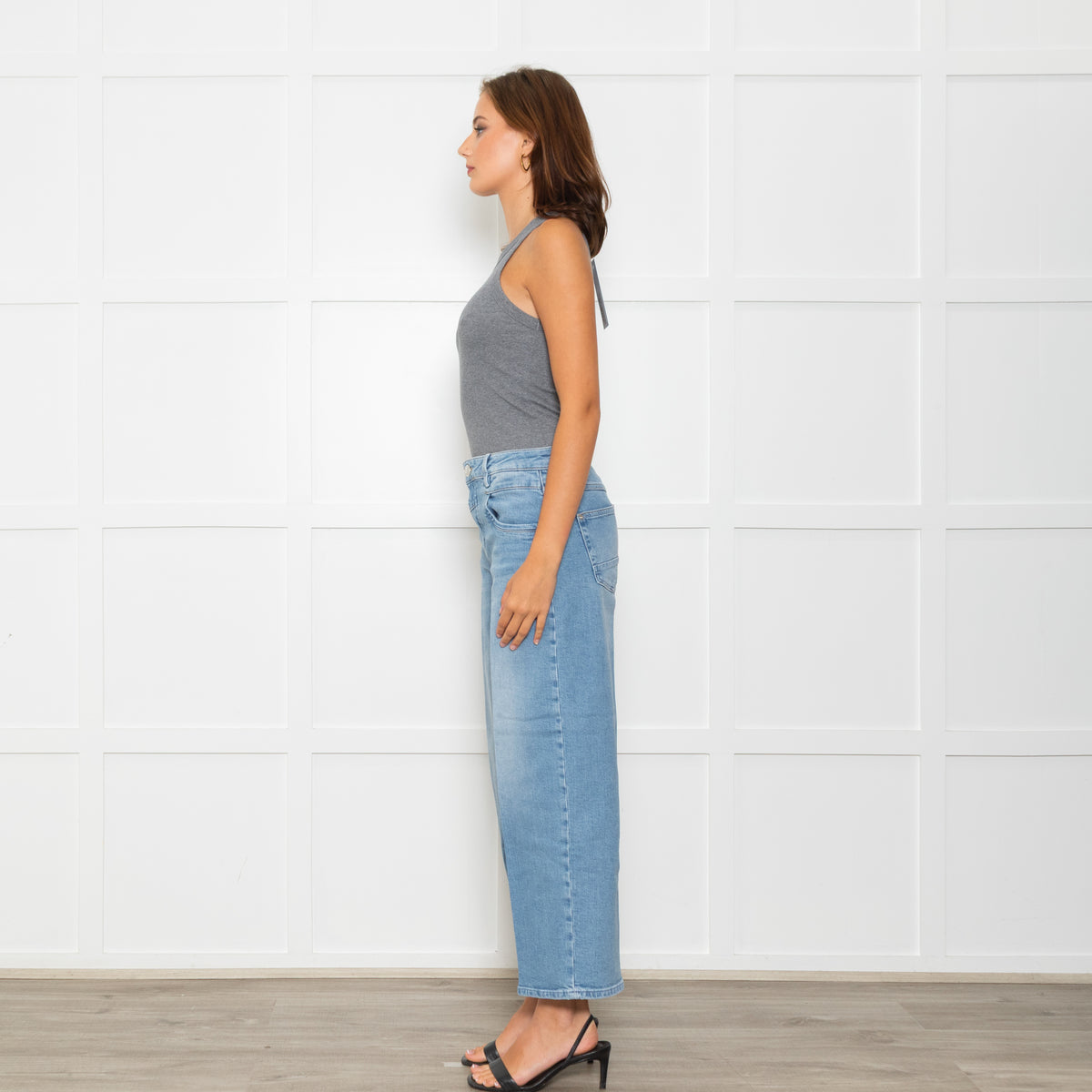 Mos Mosh Blue Callie Belle Wide Leg Jeans