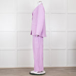 Kitri Lilac Linen Trousers
