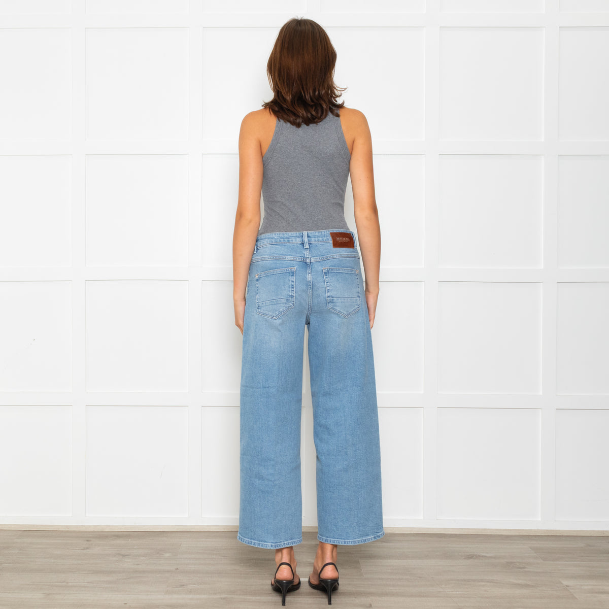 Mos Mosh Blue Callie Belle Wide Leg Jeans
