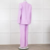 Kitri Lilac Linen Trousers