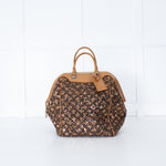 Louis Vuitton Monogram Sequin Sunshine Express North South Gold