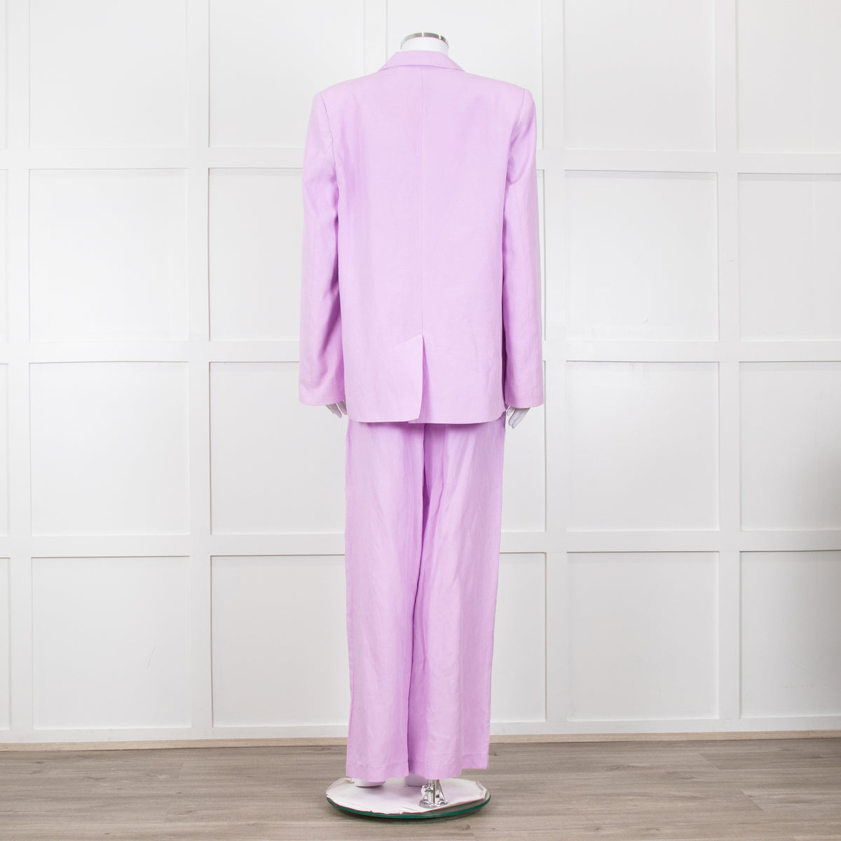 Kitri Lilac Linen Blazer Jacket