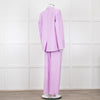 Kitri Lilac Linen Trousers