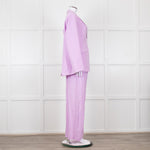 Kitri Lilac Linen Trousers
