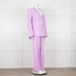 Kitri Lilac Linen Trousers