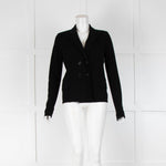 Isabel Marant Etoile Black Double Breasted Wool Blazer