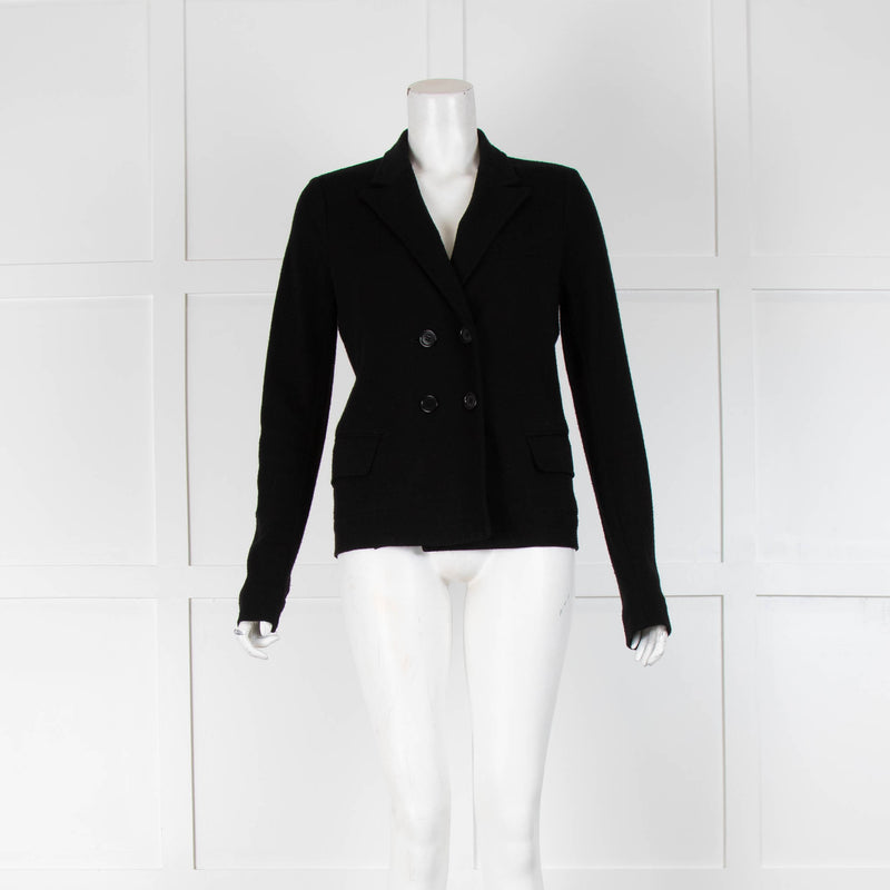 Isabel Marant Etoile Black Double Breasted Wool Blazer