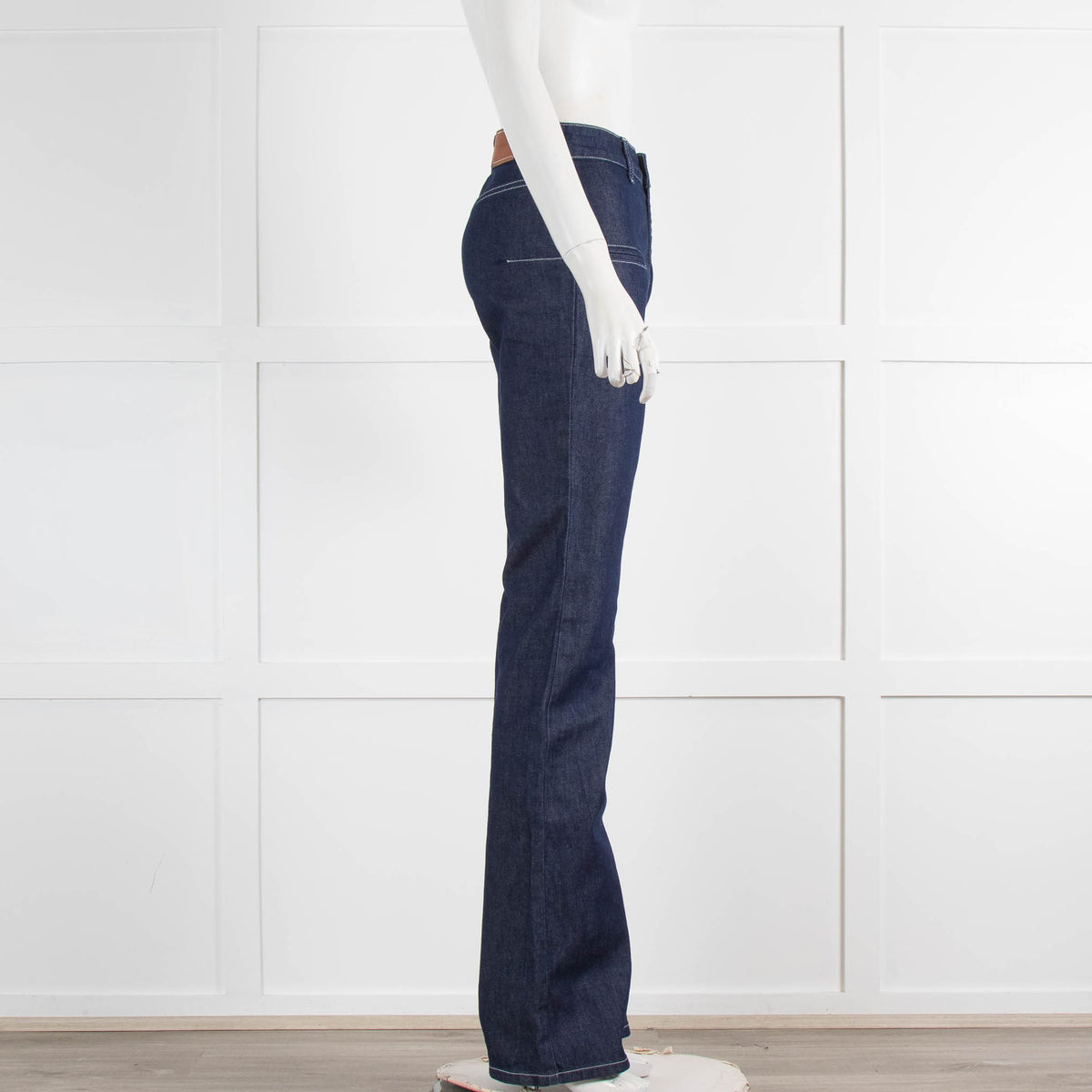 Altuzarra Dark Denim Flared Jeans