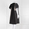 Baum Und Pferdgarten Black White Polka Dot Puff Sleeve Dress