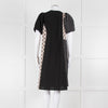 Baum Und Pferdgarten Black White Polka Dot Puff Sleeve Dress