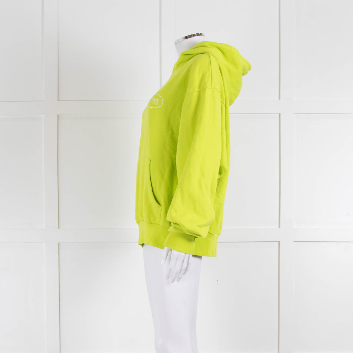 7 Days Active Neon Green Hoodie
