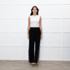 The Upside Black Athletic Trousers with Side Stripe