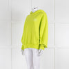 7 Days Active Neon Green Hoodie