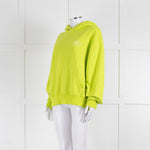 7 Days Active Neon Green Hoodie