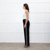 The Upside Black Athletic Trousers with Side Stripe