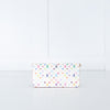 Louis Vuitton White Zip Wallet