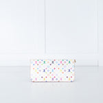 Louis Vuitton White Zip Wallet