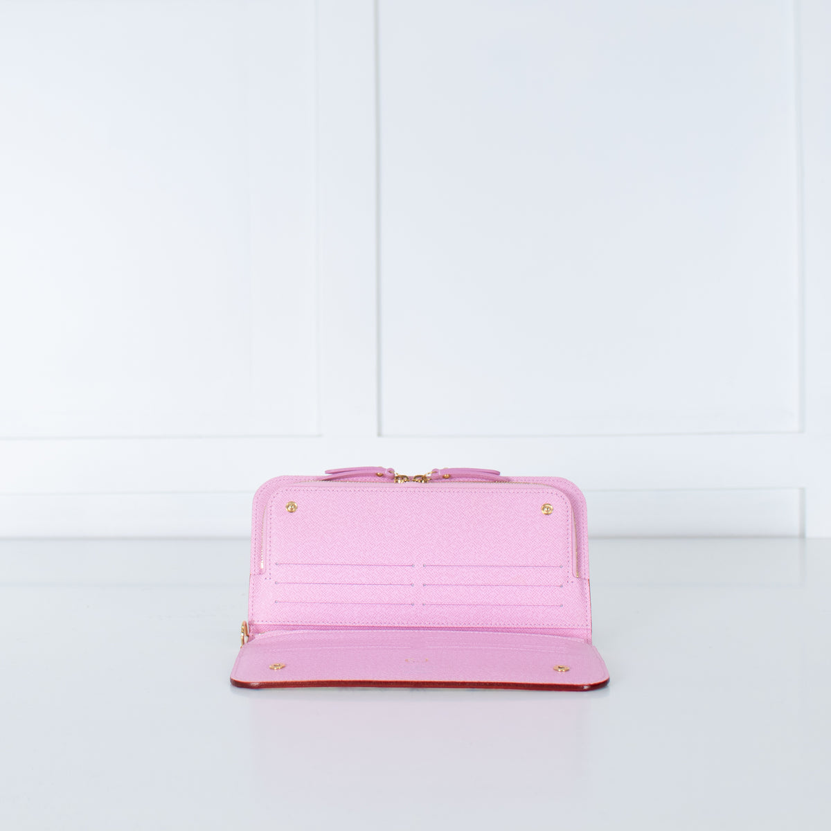 Louis Vuitton White Zip Wallet